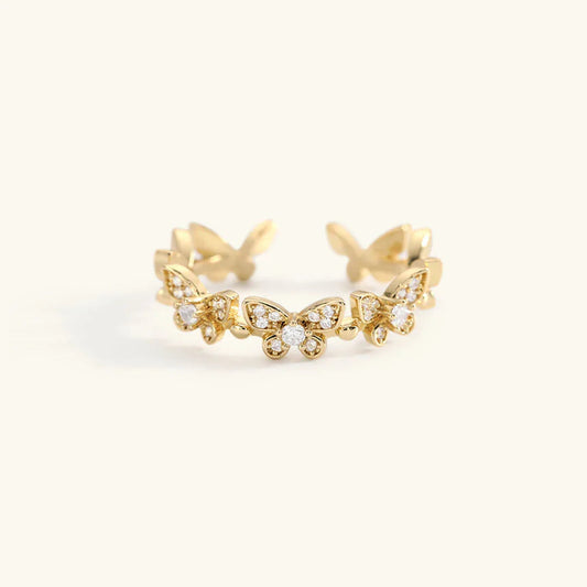 [Gaonasi]Colleen Butterfly Gold Ring
