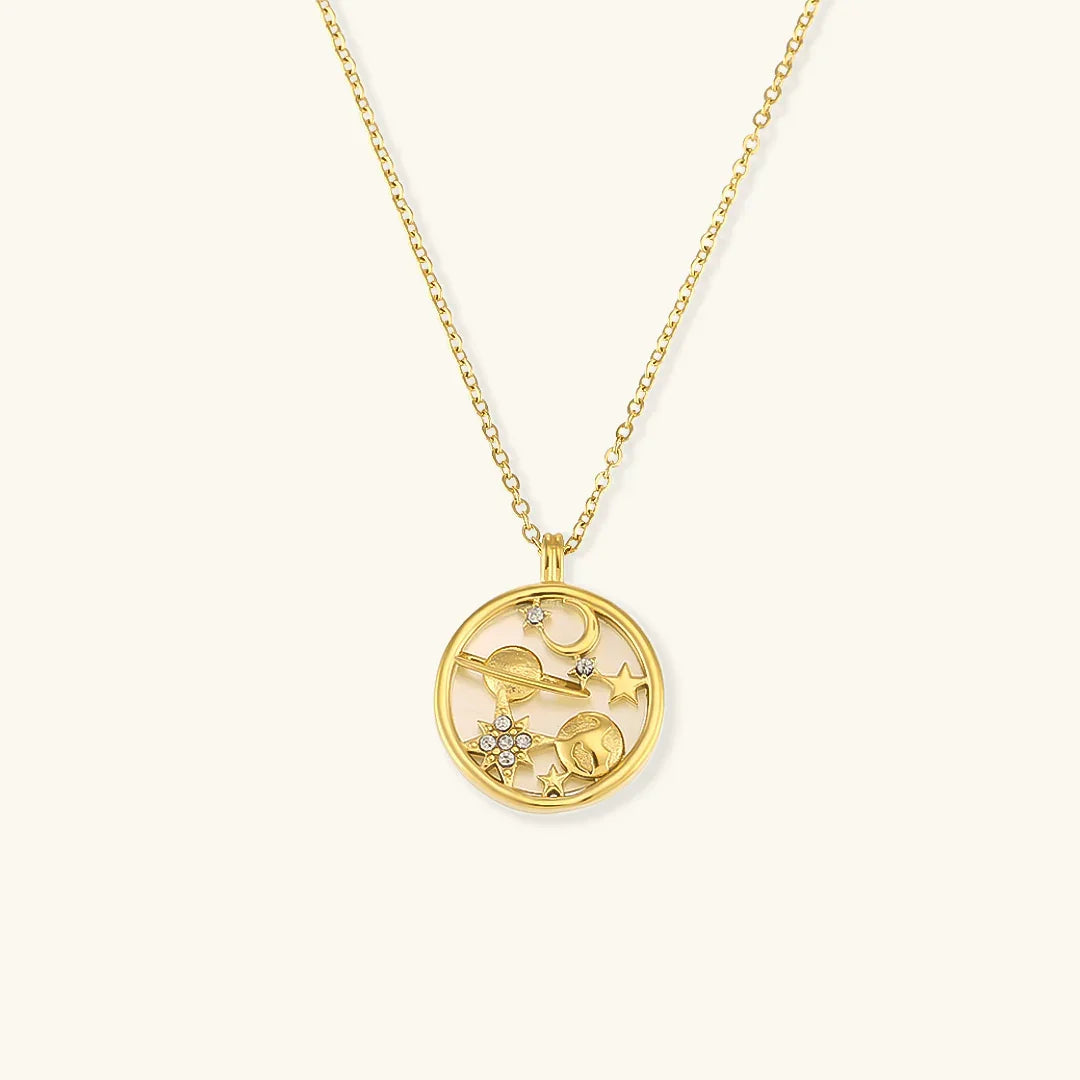 [Gaonasi]Constance Gold Necklace