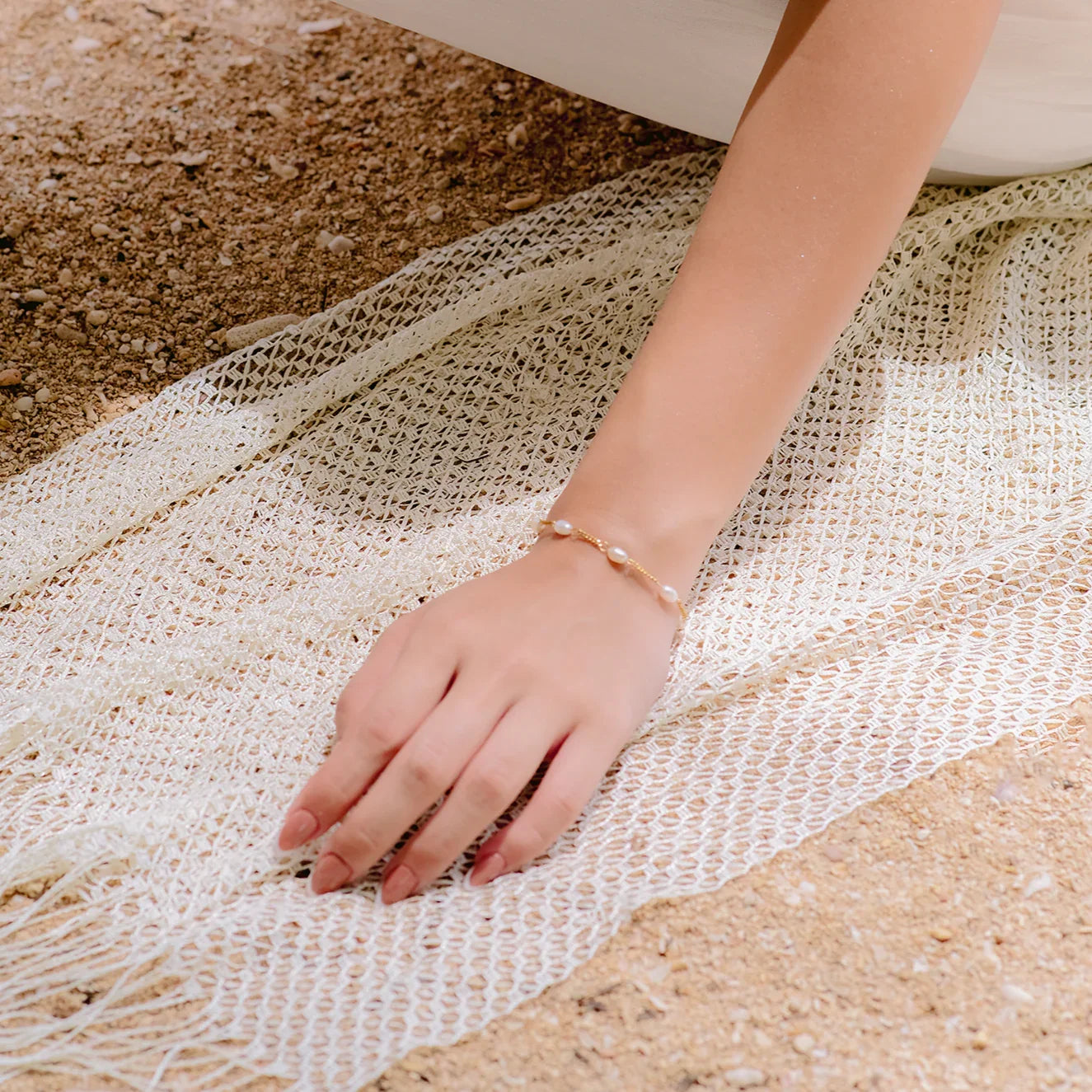 [Gaonasi]Coralie Freshwater Pearl Bracelet