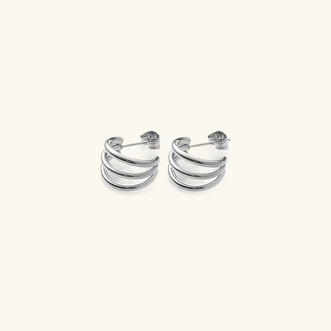 [Gaonasi]Cradle Gold Earrings