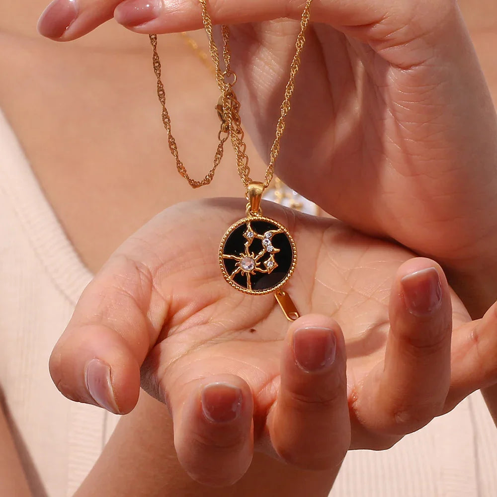 [Gaonasi]Cybil Gold Necklace