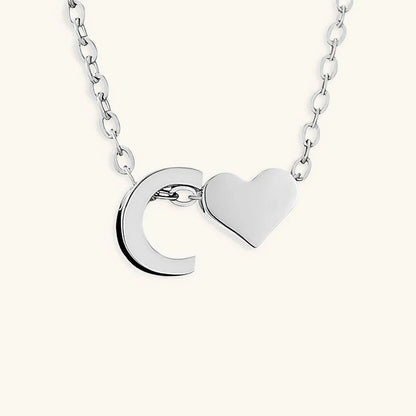 [Gaonasi]Ria Initial Letter Gold Necklace