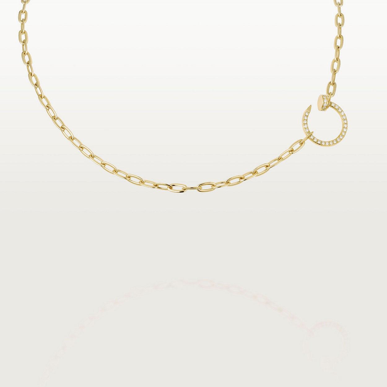 [Gaonasi Jewelry]JUSTE NECKLACE FULL DIAMONDS