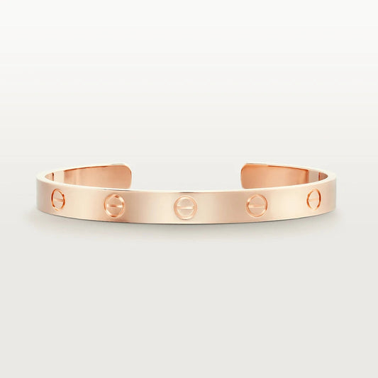 [Gaonasi Jewelry]LOVE BRACELET 6.1MM OPEN CUFF