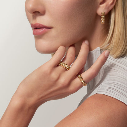 [Gaonasi Jewelry]CLASH 6.4MM SMALL RING