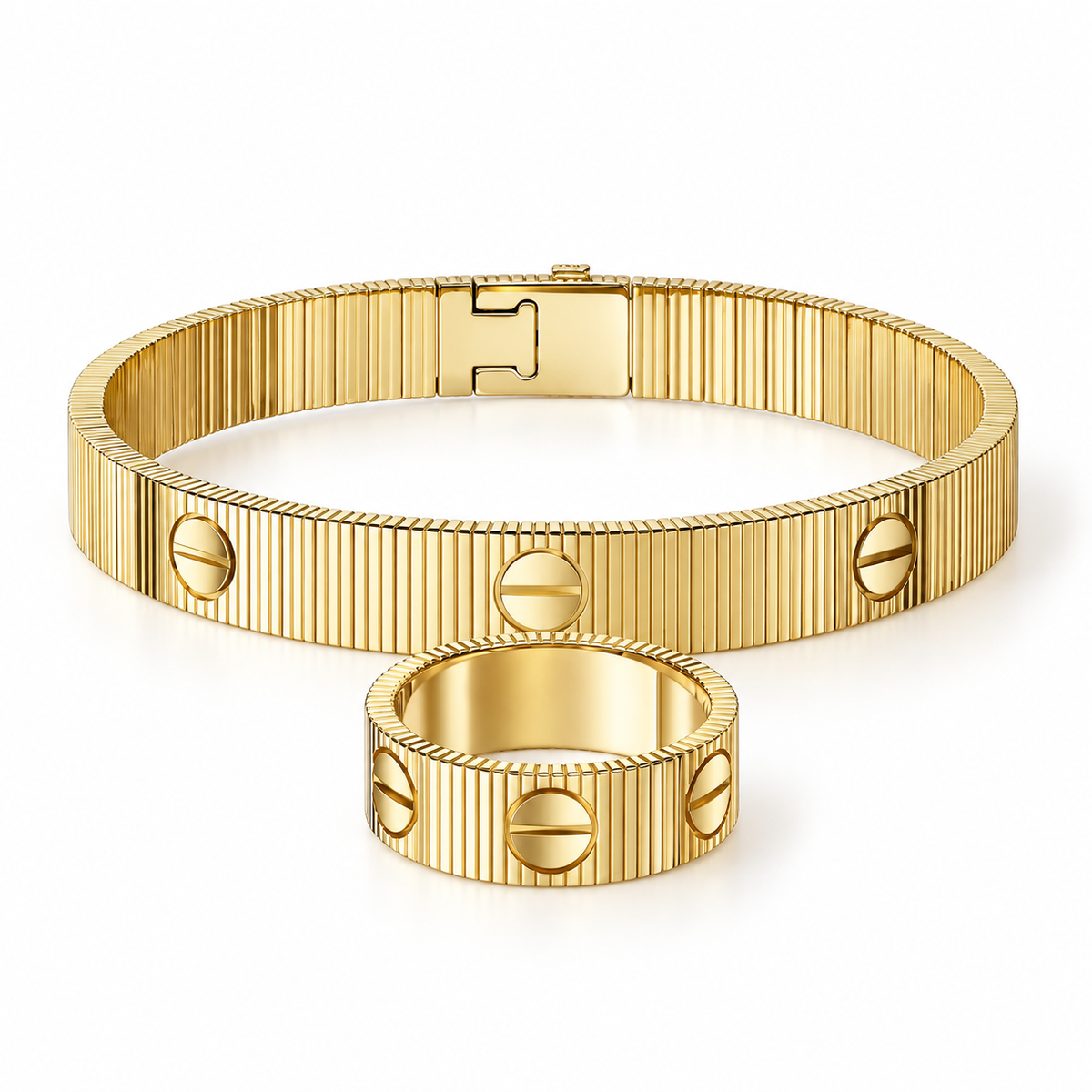 [Cadisa]Love Unlimited Bracelet & Ring Set