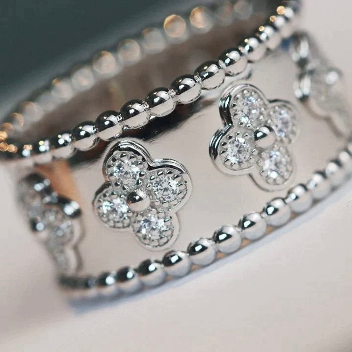 [Gaonasi]CLOVER KALEIDOSCOPE RING 10MM