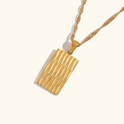 [Gaonasi]Dahlia Gold Necklace