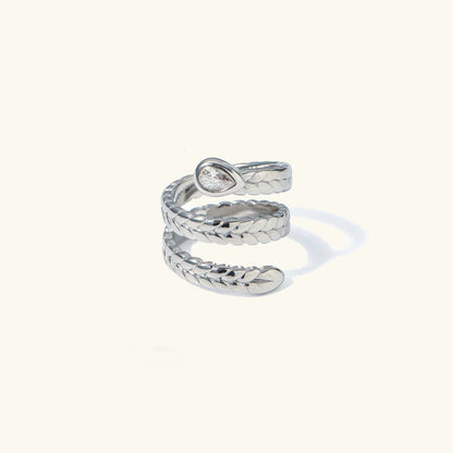 [Gaonasi]Davina Gold Serpent Ring