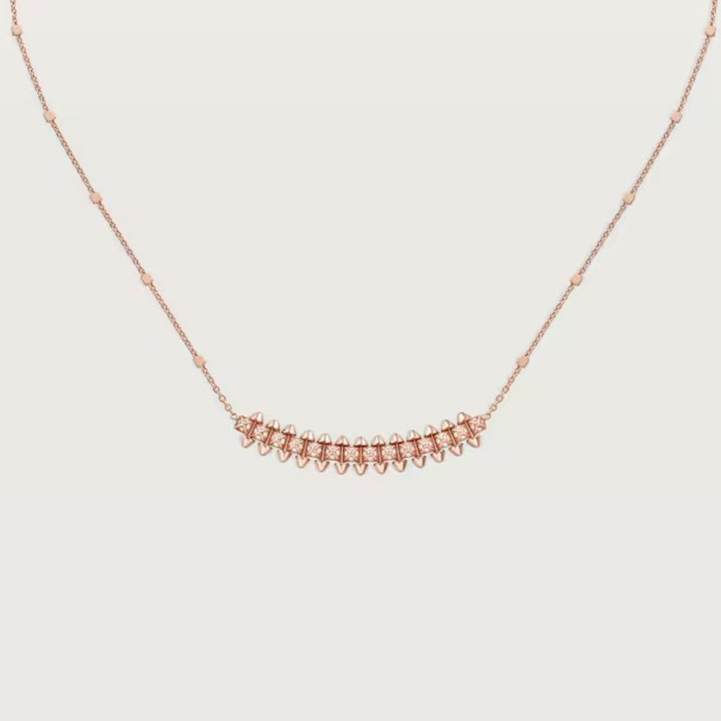 [Gaonasi Jewelry]CLASH  SMALL FULL DIAMOND NECKLACE