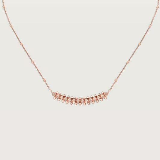 [Gaonasi Jewelry]CLASH  SMALL FULL DIAMOND NECKLACE