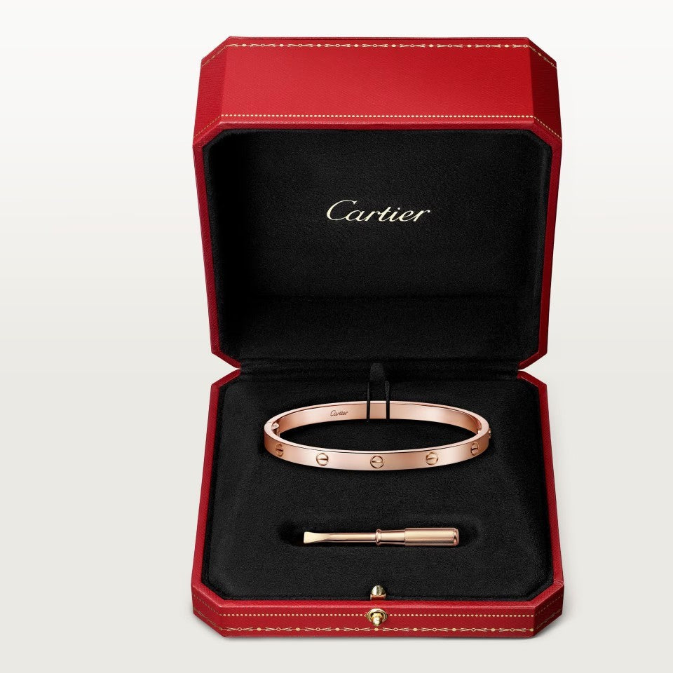 [Gaonasi Jewelry]LOVE BRACELET 4.8MM 4 DIAMONDS