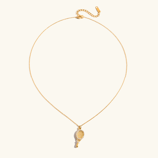[Gaonasi]Aces Gold Tennis Pendant