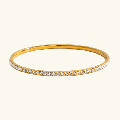 [Gaonasi]Kalista Diamond Gold Bangle