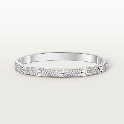 [Gaonasi Jewelry]LOVE BRACELET 4.8MM DIAMOND-PAVED