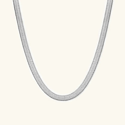 [Gaonasi]Elysian Gold Herringbone Necklace