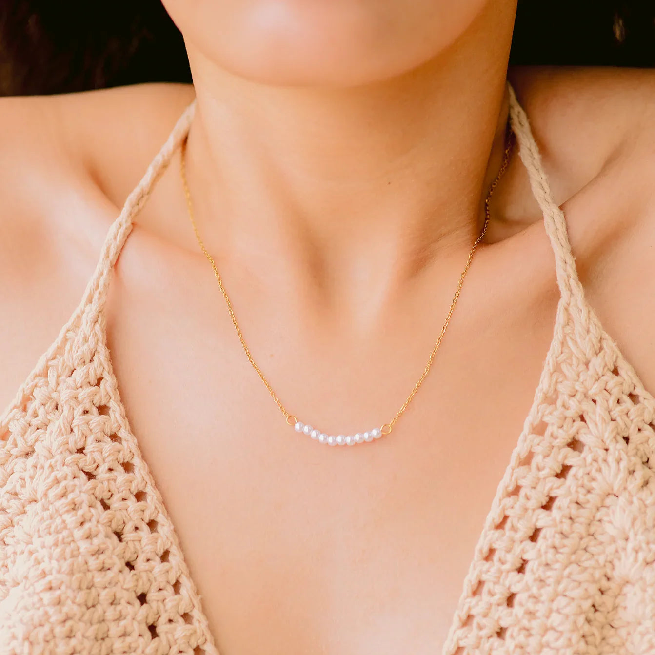 [Gaonasi]Emilia Freshwater Pearl Necklace