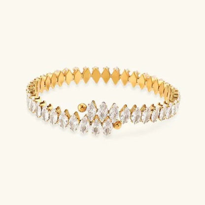 [Gaonasi]Eugenia Diamond Bracelet