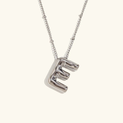 [Gaonasi]Balloon Gold Initial Necklace