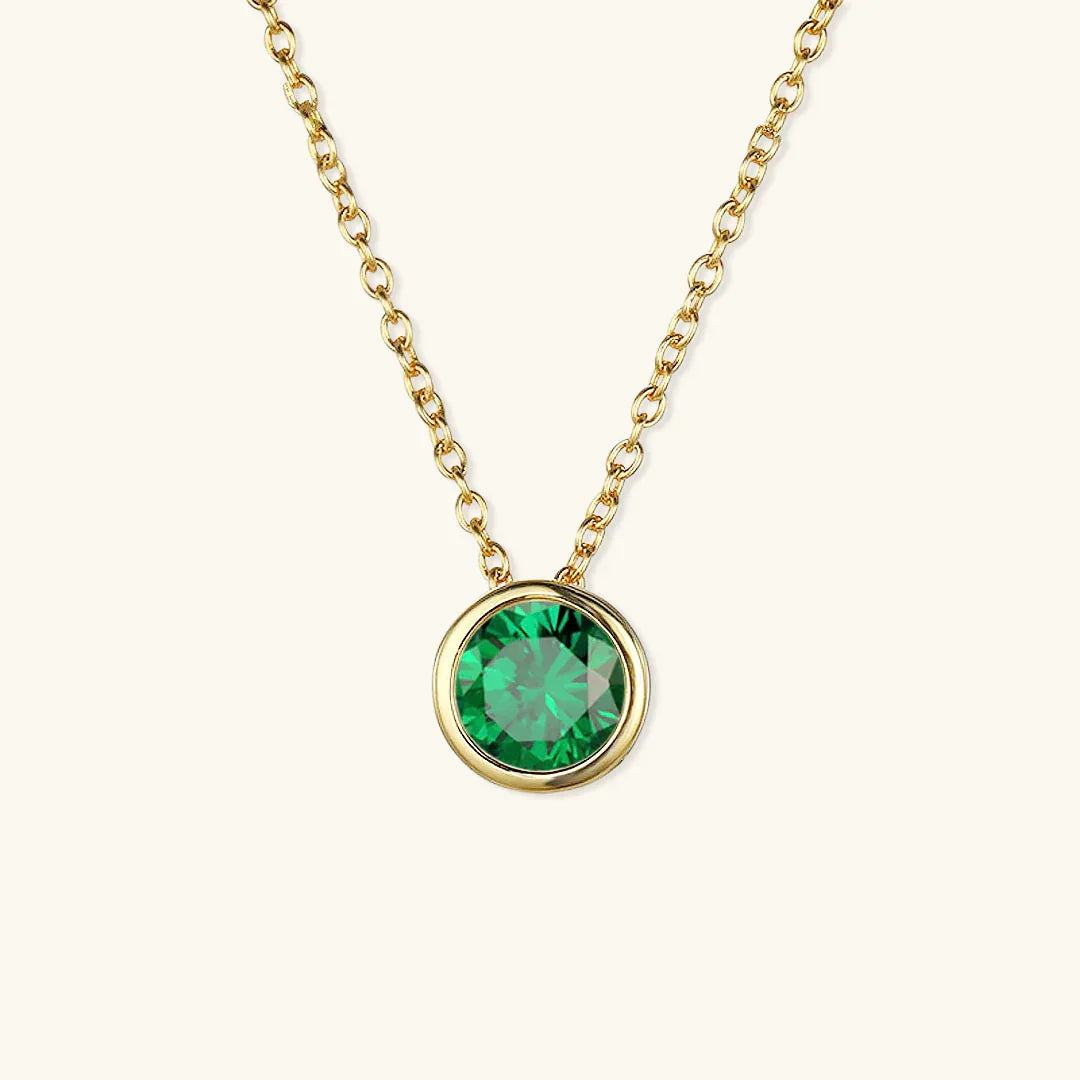 [Gaonasi]Amelia Birthstone Necklace