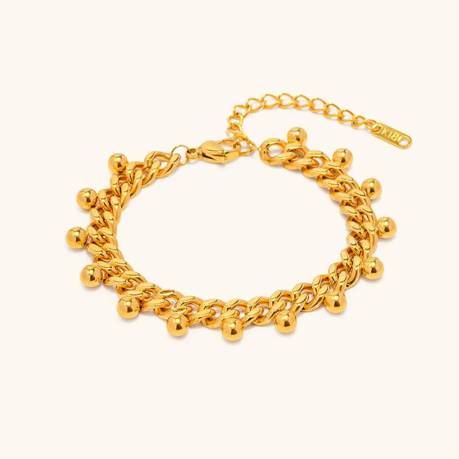 [Gaonasi]Felicity Gold Chain Bracelet