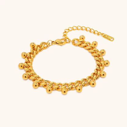[Gaonasi]Felicity Gold Chain Bracelet