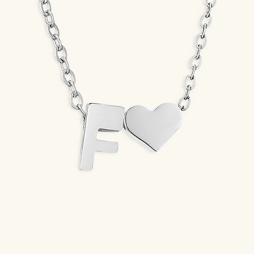 [Gaonasi]Ria Initial Letter Gold Necklace