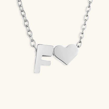 [Gaonasi]Ria Initial Letter Gold Necklace
