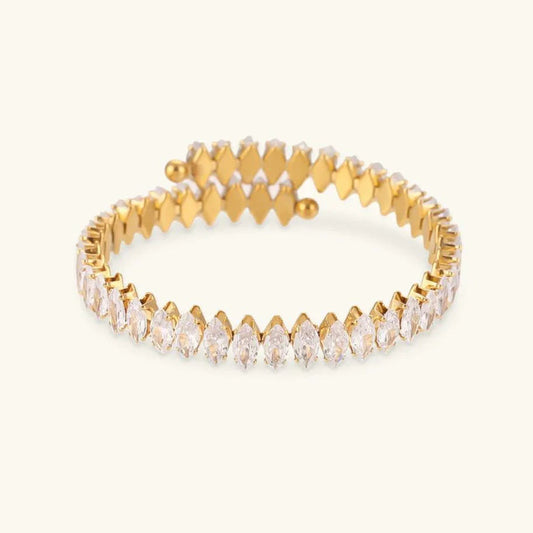 [Gaonasi]Genevieve Diamond Bracelet