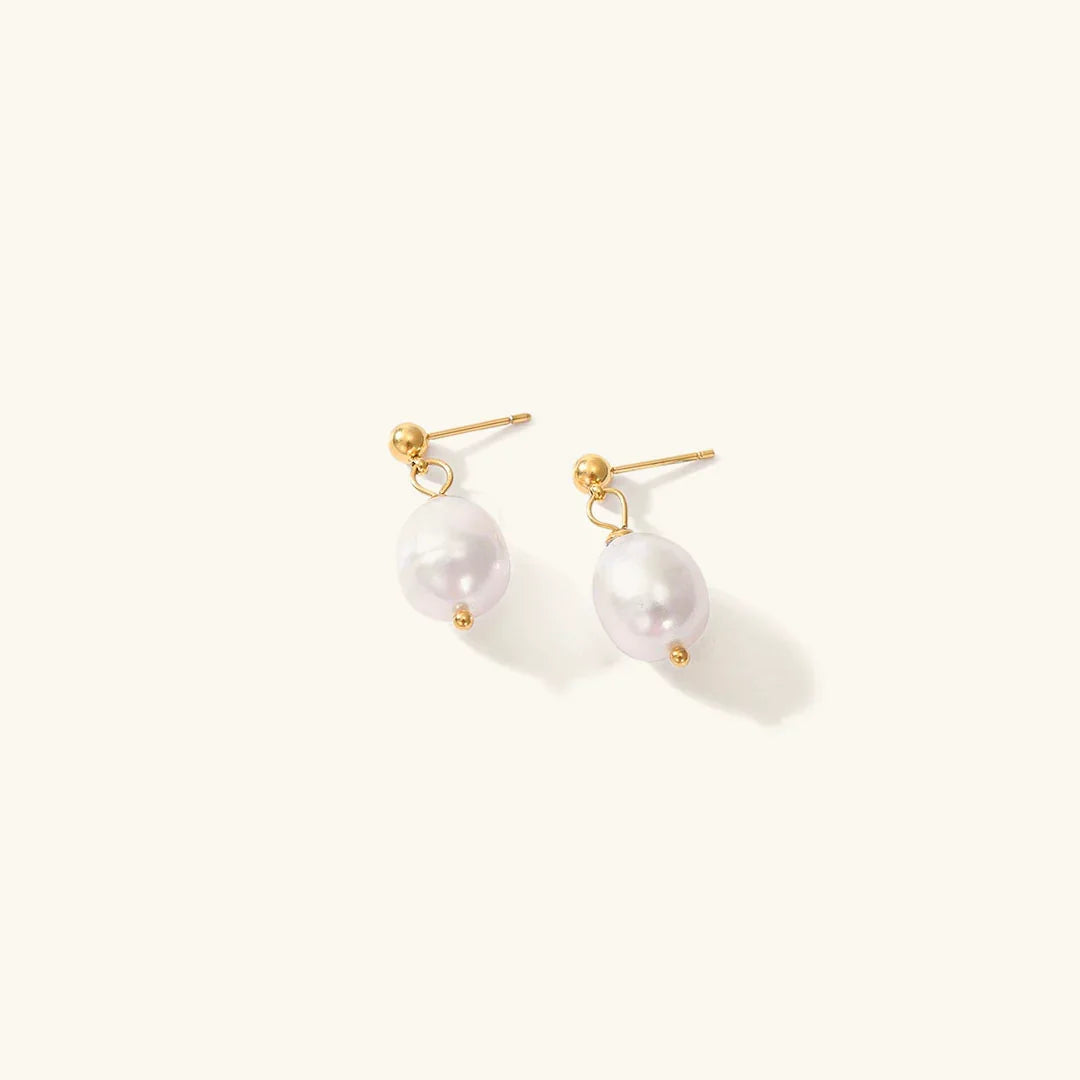 [Gaonasi]Gloria Freshwater Pearl Earrings