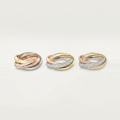 [Gaonasi Jewelry]TRINITY 3.2MM RING COLLECTION