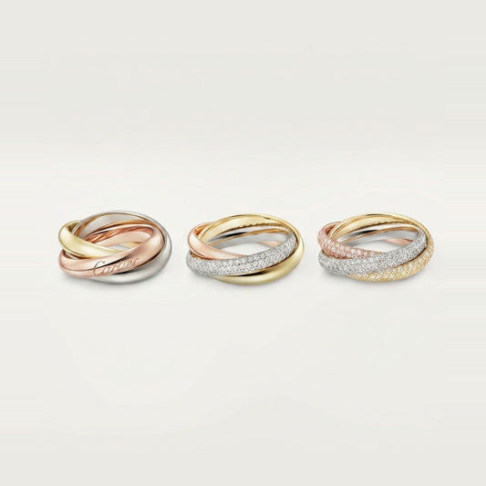 [Gaonasi Jewelry]TRINITY 3.2MM RING COLLECTION