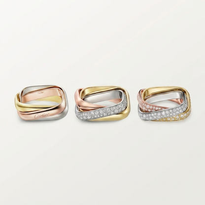 [Gaonasi Jewelry]TRINITY 3.5MM CUSHION RING COLLECTION