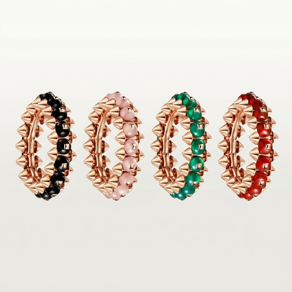 [Gaonasi Jewelry]CLASH 7.9MM AGATE CHALCEDONY RING