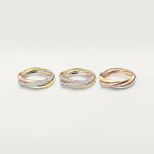 [Gaonasi Jewelry]TRINITY 2.5MM RING COLLECTION