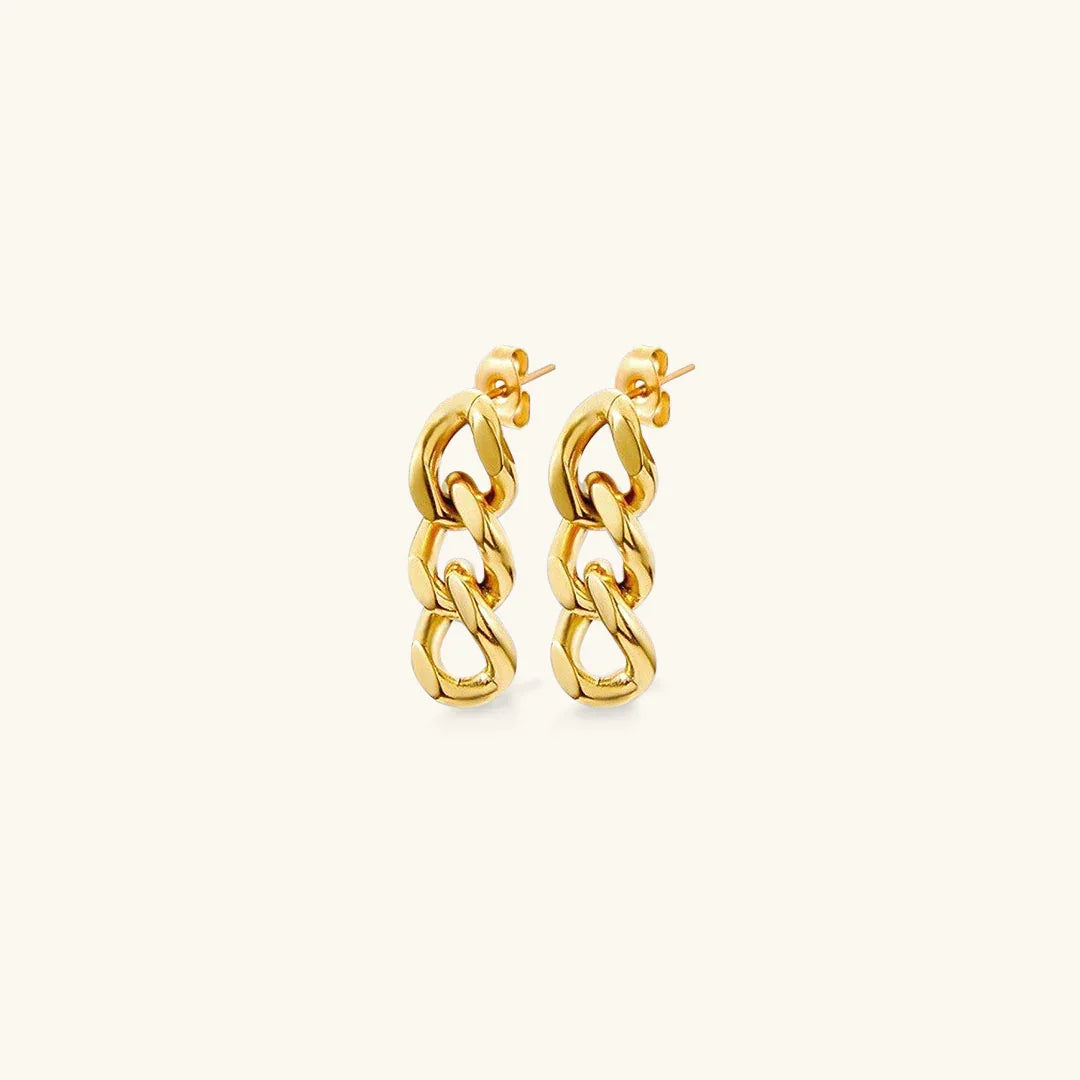 [Gaonasi]Giselle Gold Chain Earring