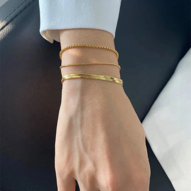 [Gaonasi]Cynthia Gold Bracelet