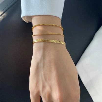 [Gaonasi]Cynthia Gold Bracelet