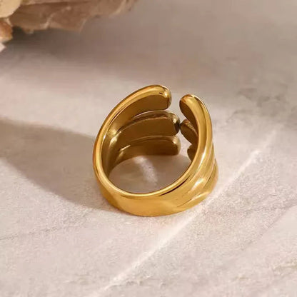 [Gaonasi]Cassiel Layered Gold Ring