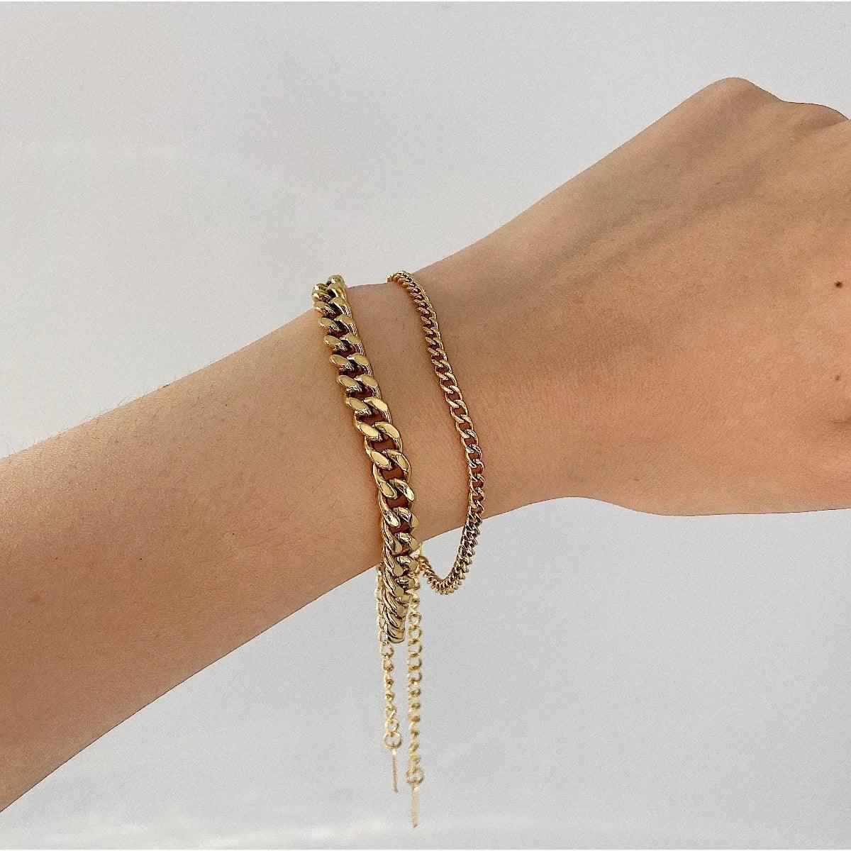 [Gaonasi]Jean Gold Chain Bracelet