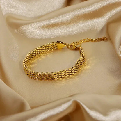 [Gaonasi]Imara Gold Chain Bracelet