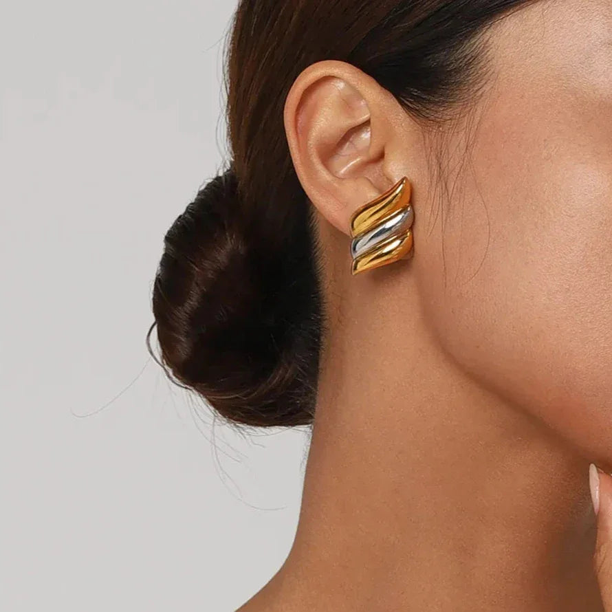 [Gaonasi]Vera Gold Earrings