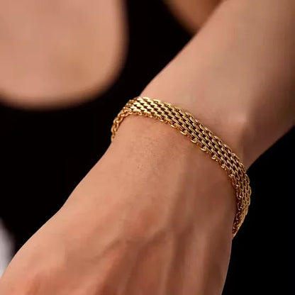 [Gaonasi]Imara Gold Chain Bracelet