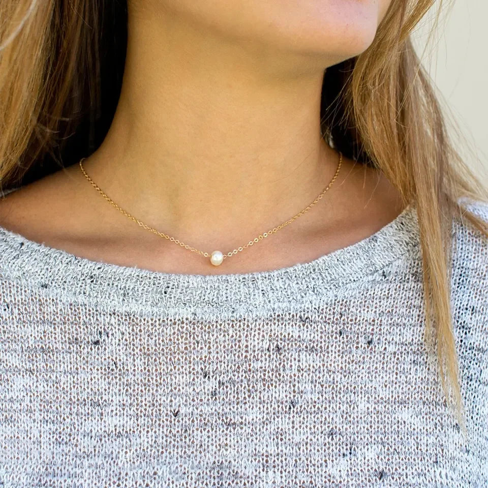 [Gaonasi]Marianne Freshwater Pearl Necklace