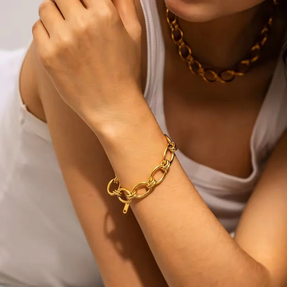 [Gaonasi]Betty Gold Bracelet
