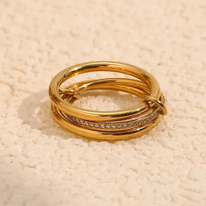 [Gaonasi]Dara Diamond Ring Stack