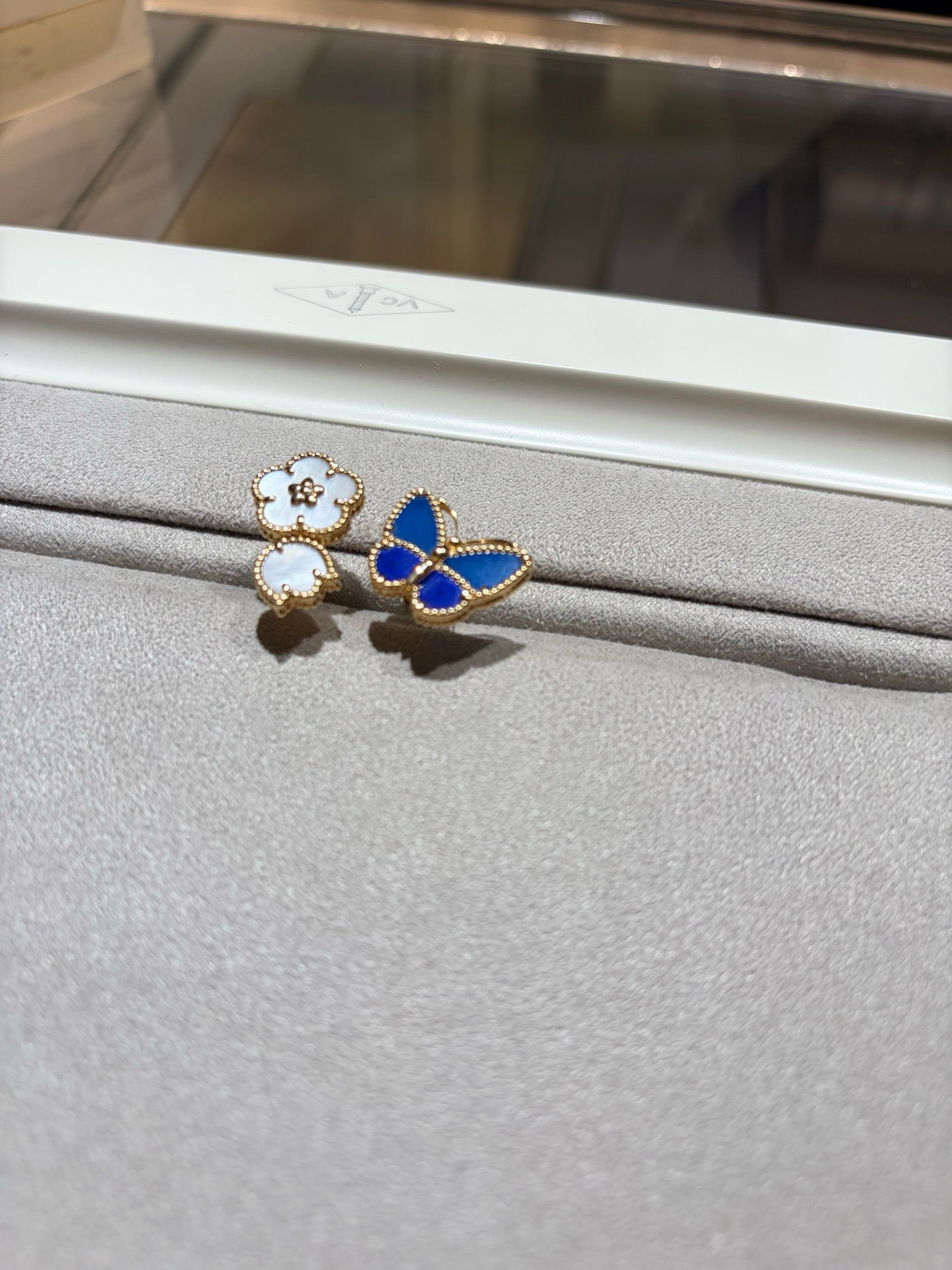 [GAONASI]LUCKY SPRING BUTTERFLY OPEN-FACE RINGS