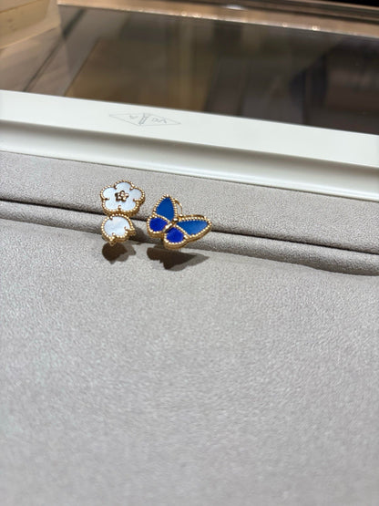 [Cadisa]LUCKY SPRING BUTTERFLY OPEN-FACE RINGS