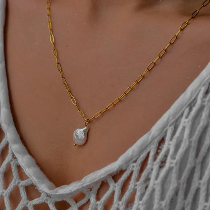 [Gaonasi]Angelica Freshwater Pearl Necklace