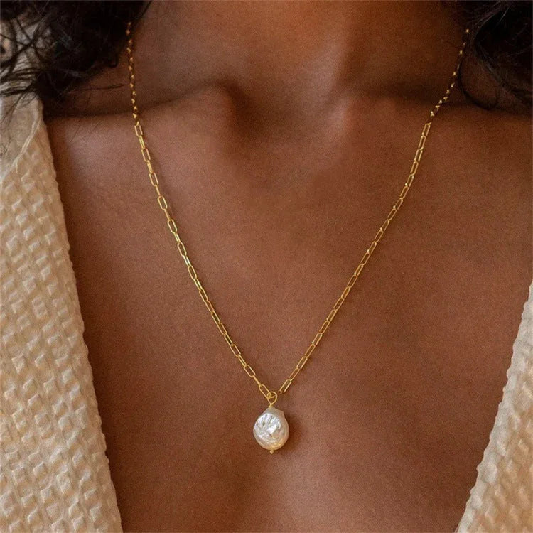 [Gaonasi]Angelica Freshwater Pearl Necklace